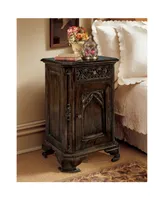 Design Toscano Queensbury Inn Gothic Revival Bedside Table