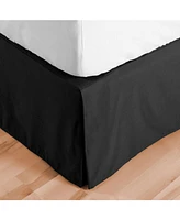 Bare Home Tailored 15" Pleated Bedskirt
