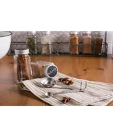Design Imports 12 Pieces Spice Jar Set with Chalkboard Labels