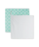 Design Imports Non-woven Polyester Cube Lattice Square Set of