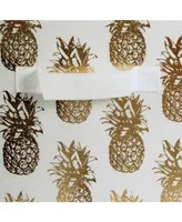 Design Imports Non-woven Polyester Cube Pineapple Square Set of