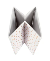 Design Imports Non-woven Polyester Cube Small Dots Set of 2