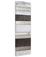 Empire Art Direct Topographic Textured Metallic Hand Painted Wall Art by Martin Edwards, 60" x 20" x 2"