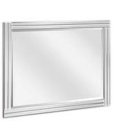 Empire Art Direct Moderno Stepped Beveled Rectangle Wall Mirror, 40" x 30" x 1.18"