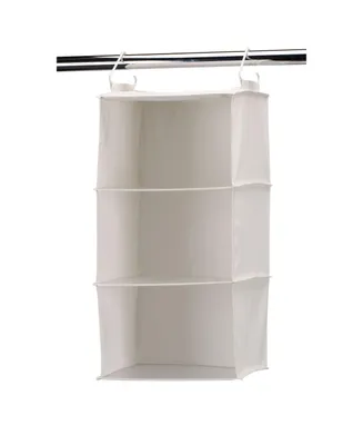 Household Essentials 3-Shelf Hanging Closet Organizer