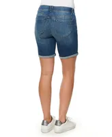 Democracy 7" "Ab" Solution Rolled Hem Slim Fit Short