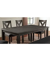 Furniture of America Larkridge Edge Rectangular Dining Table