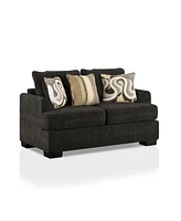 Furniture of America Korona Park Upholstered Loveseat