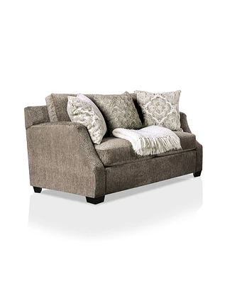 Furniture of America Quavo Upholstered Loveseat