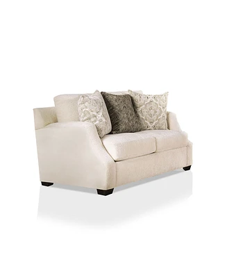 Furniture of America Quavo Upholstered Loveseat