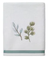 Avanti Ombre Leaves Botanical Cotton Hand Towel, 16" x 30"