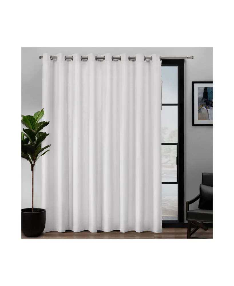 Exclusive Home Curtains Loha Patio Grommet Top Single Curtain Panel, 108" x 96"