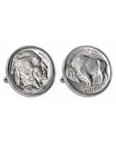 American Coin Treasures Buffalo Nickel Bezel Coin Cuff Links