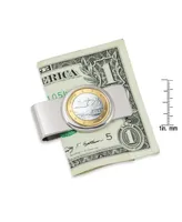 Men's American Coin Treasures Finland Swan One Euro Coin Money Clip