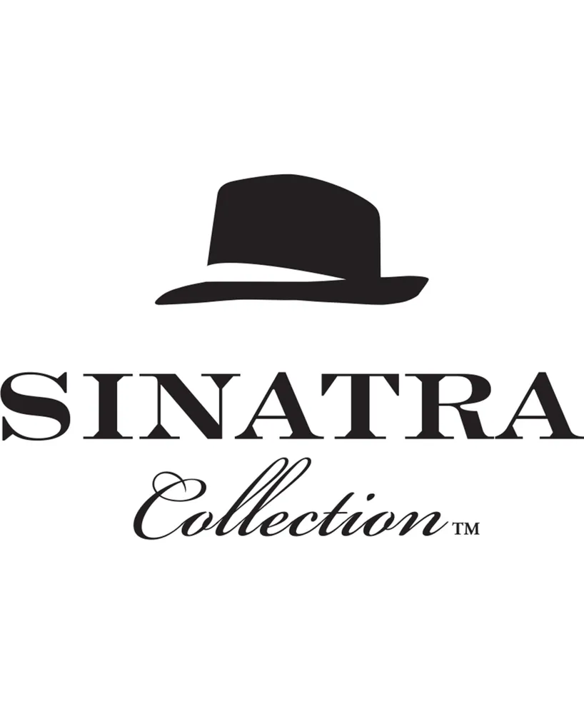 Bulova Men's Frank Sinatra My Way Gray Leather Strap Watch, 29.5 x 47mm
