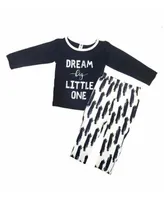 Earth Baby Outfitters Baby Boys or Baby Girls Pajamas, 2 Piece Set