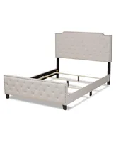 Furniture Marion Modern Button Tufted Full Size Bed