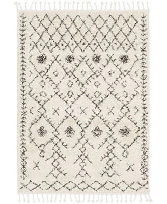Livabliss Berber Shag Bbe 2302 Charcoal Area Rug