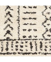 Surya Berber Shag Bbe Charcoal Area Rug