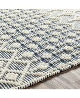 Closeout! Surya Farmhouse Tassels Fts-2304 Denim 8' x 10' Area Rug