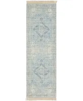 Surya Zainab Zai-2304 Mist 2'6" x 8' Runner Area Rug