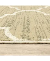 Closeout! Jhb Design Zeena ZEE06 Beige 3'10" x 5'5" Area Rug