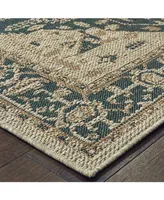 Oriental Weavers Latitude 001J3 3'3" x 5' Outdoor Area Rug