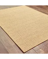 Jhb Design Magu MAG07 Tan 3'7" x 5'6" Outdoor Area Rug