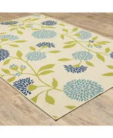 Jhb Design Bella BEL09 2'5" x 4'5" Outdoor Area Rug