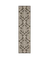 Oriental Weavers Latitude 8020K Gray 1'10" x 7'6" Runner Rug