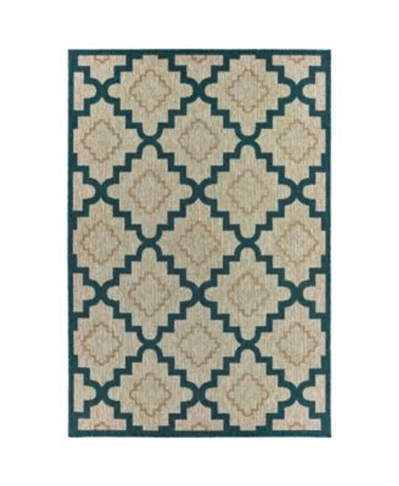 Oriental Weavers Latitude 804i3 Gray Area Rug