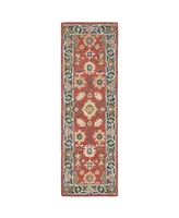 Jhb Design Garden GAR04 Red 2'6" x 8' Runner Rug