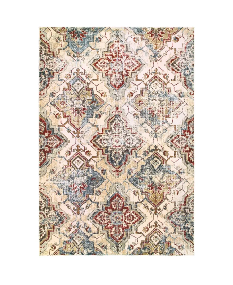 Jhb Design Gotham GOT03 Ivory 9'10" x 12'10" Area Rug