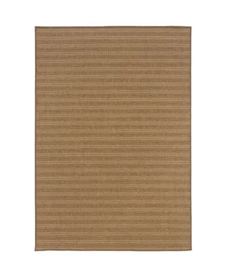 Jhb Design Magu MAG01 Tan 6'7" x 9'6" Outdoor Area Rug