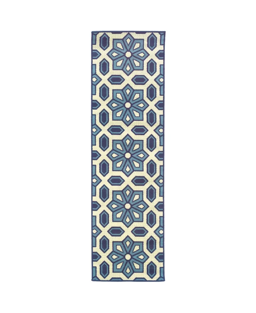 Jhb Design Bella BEL12 2'3" x 7'6" Runner Rug