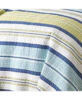 Levtex Bayport Stripe Reversible -Pc. Quilt Set