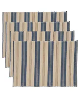 Saro Lifestyle Striped Placemat Set of 4