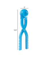 Hey Play Snowball Maker Tool With Handle For Snow Ball Fights, Fun Winter Outdoor Activities And More, For Kids And Adults, Set Of 2