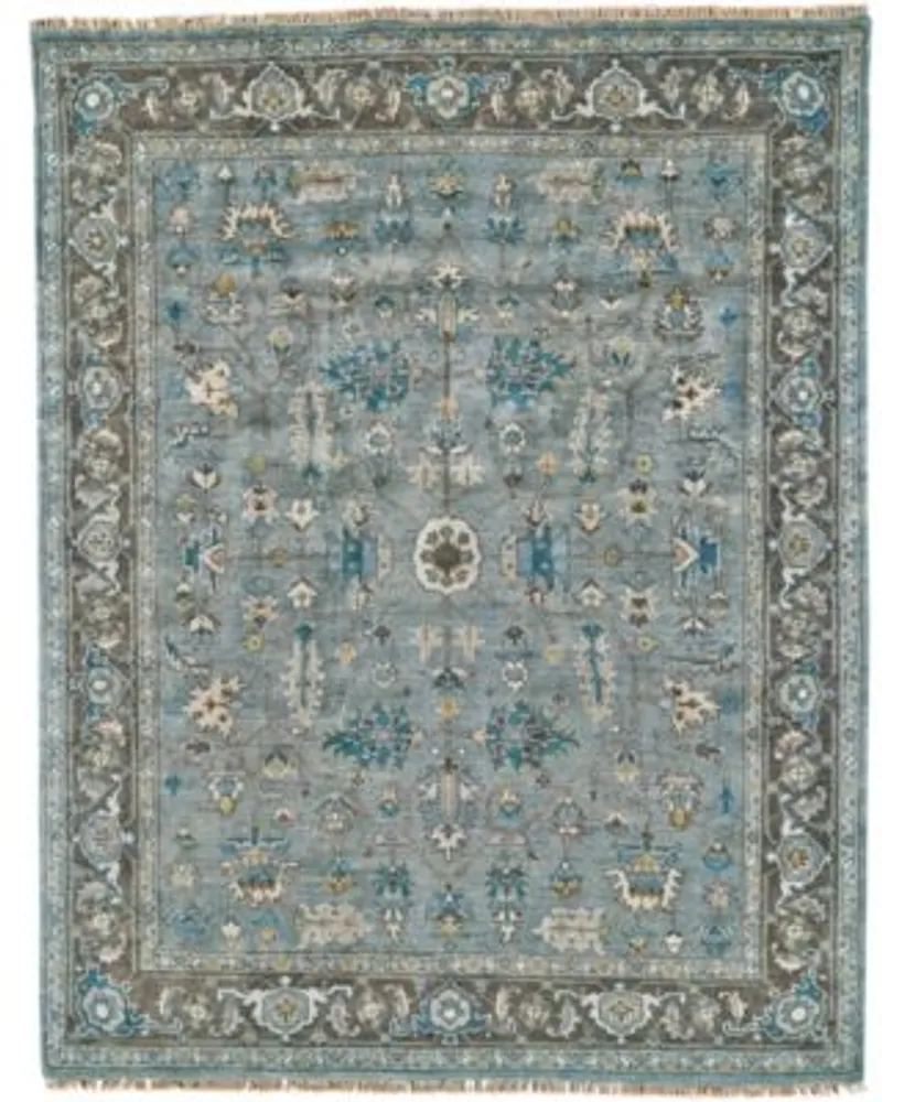 Feizy Laura R6109 Slate Area Rug