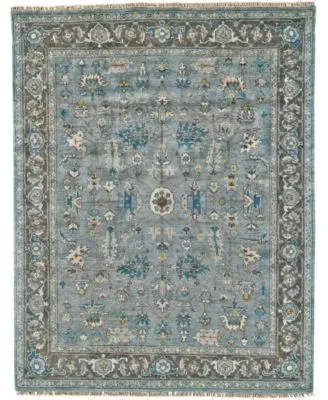 Feizy Laura R6109 Slate Area Rug