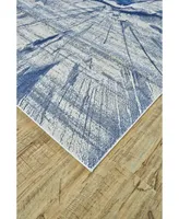 Feizy Brixton R3601 Cobalt 5' x 8' Area Rug