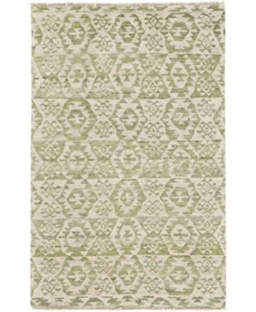 Closeout Feizy Amelia R6321 Olive Area Rug