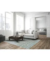 Feizy Katari R3374 White 5' x 8' Area Rug