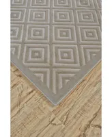 Feizy Melina R3399 Beige 2'10" x 7'10" Runner Rug