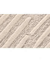 Feizy Enzo R8737 Ivory 3'6" x 5'6" Area Rug