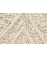 Feizy Enzo R8738 Ivory 2'6" x 8' Runner Rug