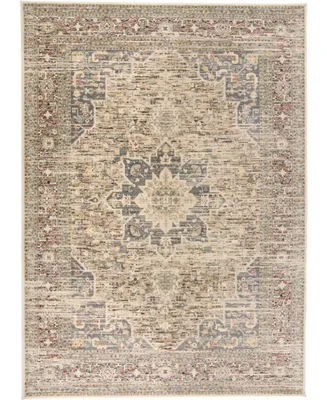 Feizy Grayson R3578 Beige 1'8" x 2'8" Area Rug