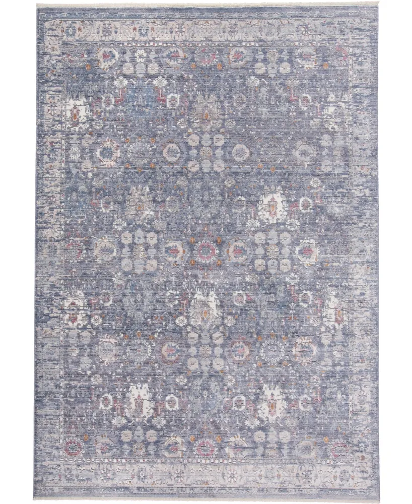 Feizy Cecily R3587 Midnight 3' x 5' Area Rug