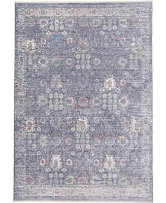 Feizy Cecily R3587 Midnight 3' x 5' Area Rug