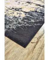 Feizy Bleecker R3590 Charcoal 6'7" x 9'6" Area Rug